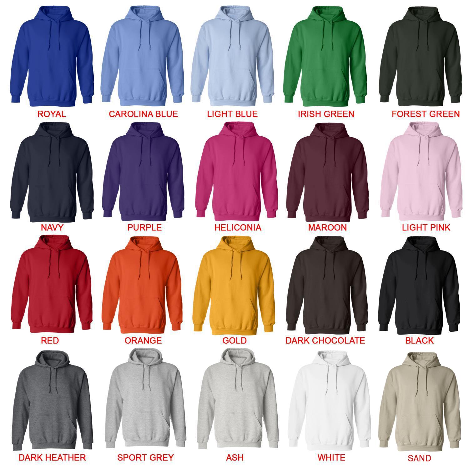 hoodie color chart - Tokyo Mew Mew Store