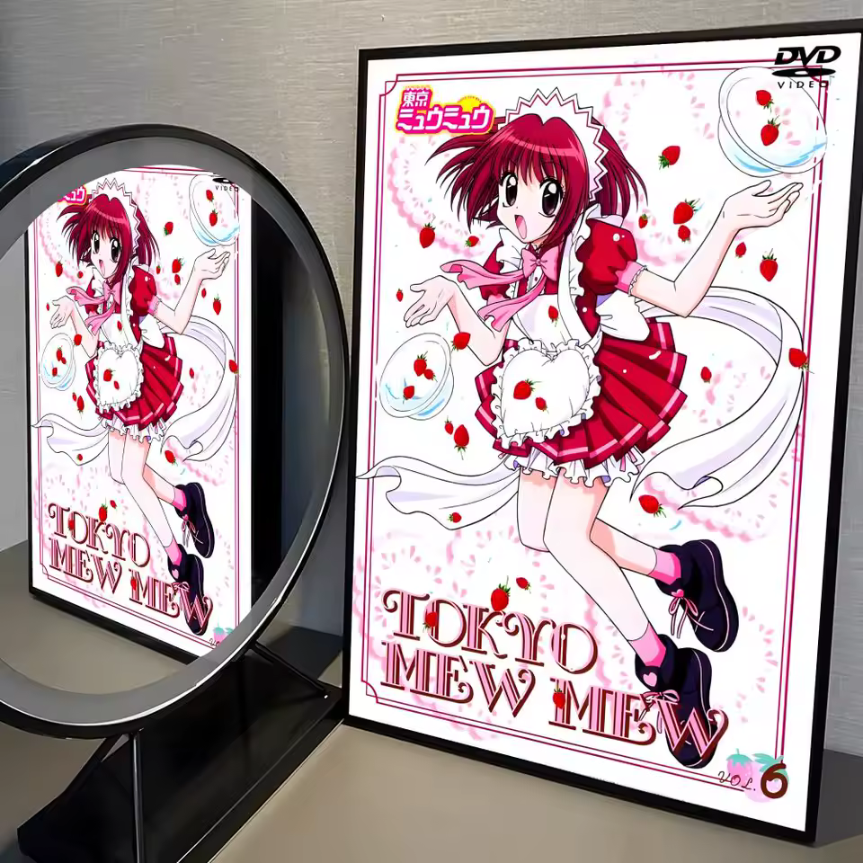 Tokyo Mew Mew Fantasy Anime Wall Art