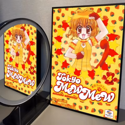 Tokyo Mew Mew Magical Team Wall Art