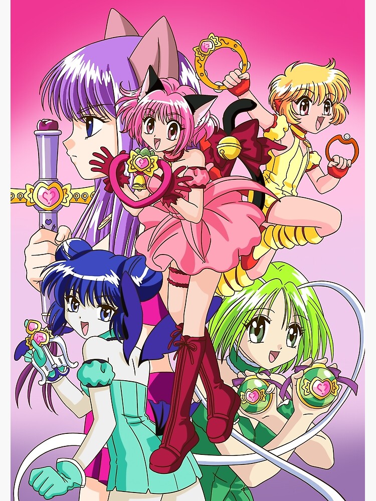 Tokyo Mew Mew Shower Curtain - Image 2