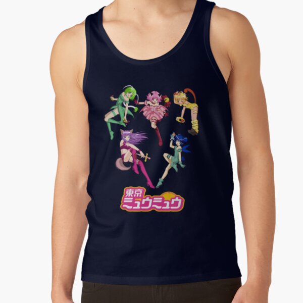 Tokyo Mew Mew Graphic Tank Top - Image 5