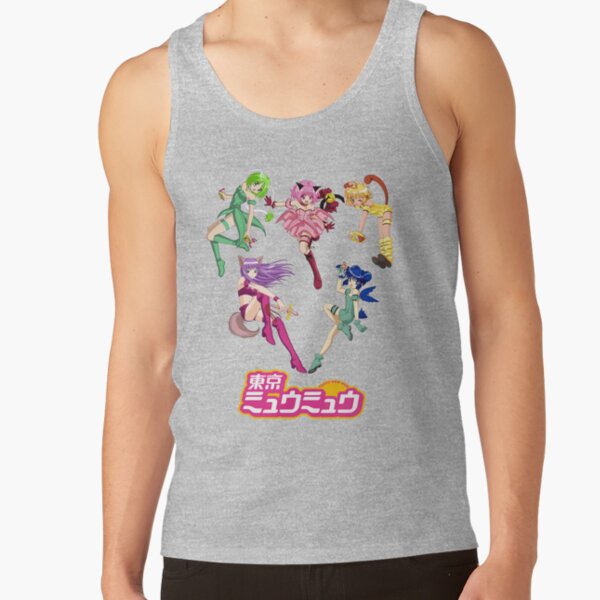 Tokyo Mew Mew Graphic Tank Top - Image 3