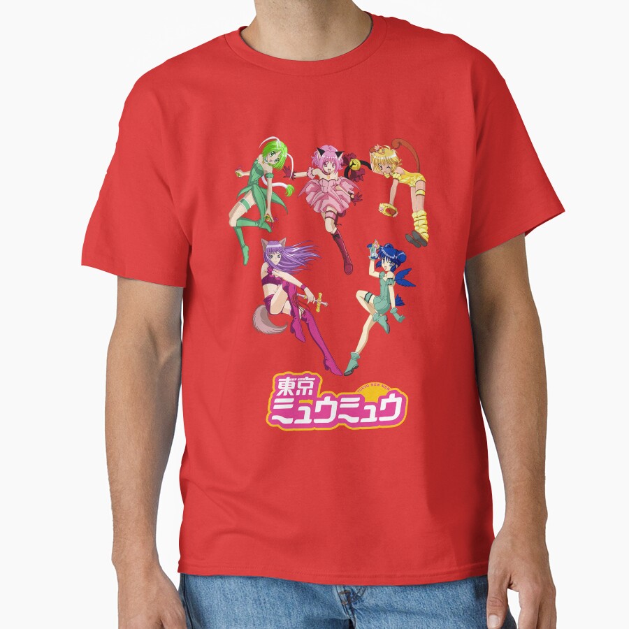 Tokyo Mew Mew Graphic T-shirt - Image 5