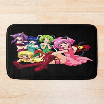 Tokyo Mew Mew Group Bath Mat