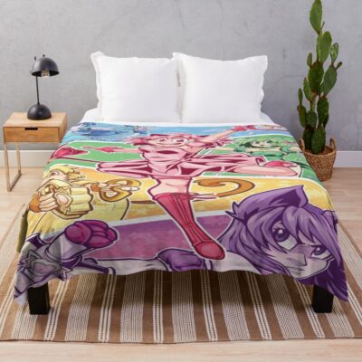 Tokyo Mew Mew Ensemble Throw Blanket