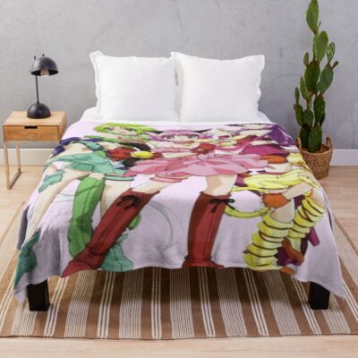 Tokyo Mew Mew Retro Throw Blanket