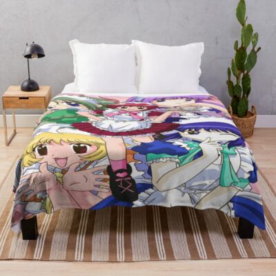 Tokyo Mew Mew Cafe Throw Blanket