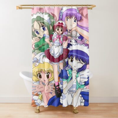 Tokyo Mew Mew Cafe Shower Curtain