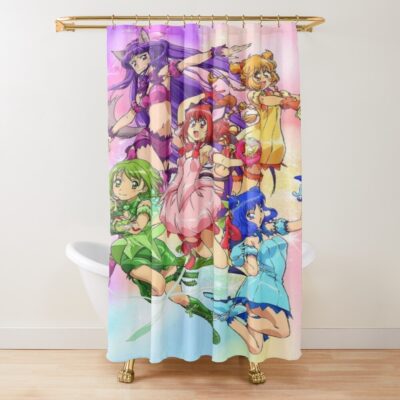 Tokyo Mew Mew Anime Shower Curtain