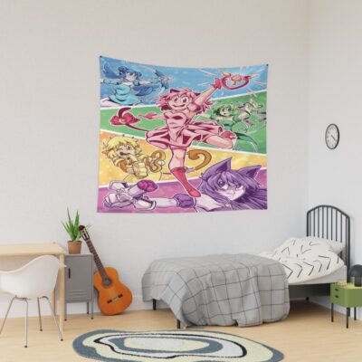 Tokyo Mew Mew Ensemble Tapestry