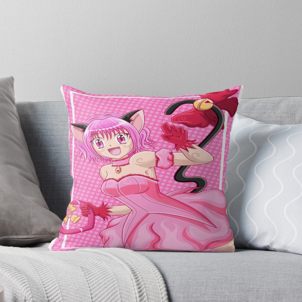 Strawberry Bell Throw Pillow