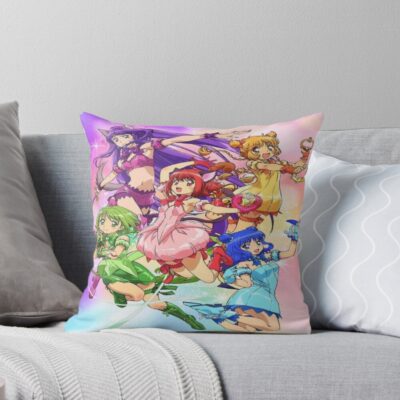 Tokyo Mew Mew Anime Throw Pillow