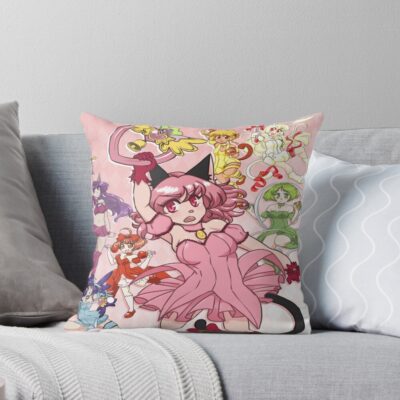 Tokyo Mew Mew Graphic Throw Pillow